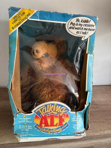 vintage talking alf 1987 met doos beschikbaar voor biedingen