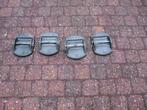 te koop 4 onderlegvoeten voor de uitdraaisteunen, Caravans en Kamperen, Ophalen, Zo goed als nieuw