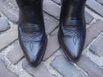 GRATIS VERZENDEN STOERE ZWART BRUINE SENDRA COWBOYLAARZEN 39, Hoge laarzen, Verzenden, Zwart, Zo goed als nieuw