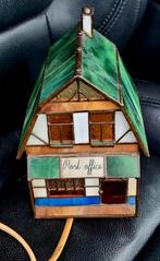 decoratief miniatuurhuisje in Tiffany-stijl, Ophalen of Verzenden, Zo goed als nieuw, Glas