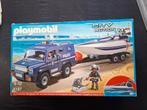 Playmobil Set - Politieboot en Auto, Kinderen en Baby's, Speelgoed | Playmobil, Ophalen of Verzenden