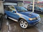 BMW X5 4.4i Executive Apk/Automaat/Multimedia/Youngtimer, Auto's, BMW, Automaat, Gebruikt, Blauw, 2100 kg