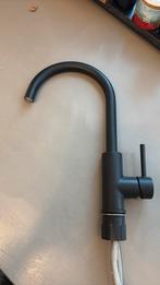 Matzwarte keuken mengkraan, Minder dan 50 cm, Zwart, Ophalen of Verzenden, Zo goed als nieuw