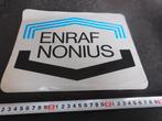 sticker ENRAF NONIUS, Ophalen, Zo goed als nieuw