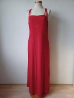 Lange rode jurk (feest) jurk mt 42/44 jurk met meerdere sma, C&A, Maat 42/44 (L), Onder de knie, Zo goed als nieuw