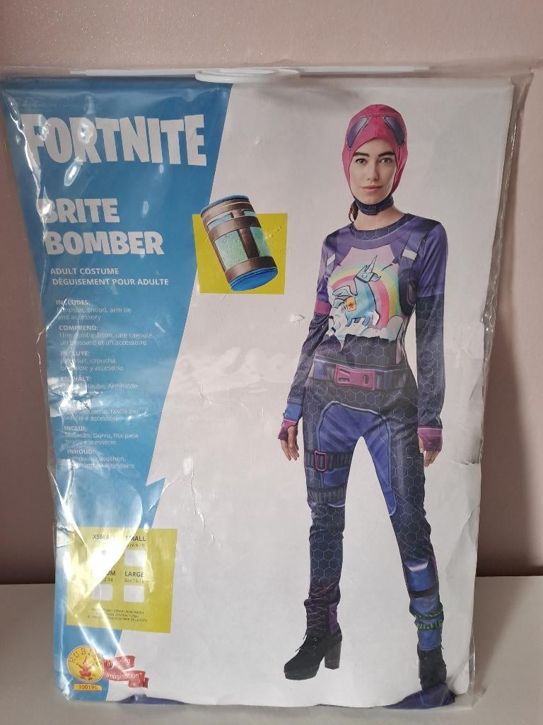 Nieuw Brite Bomber Fortnite verkleedpak - XS, Ophalen, Carnaval, Nieuw, Kleding