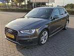 Audi A3 2.0 TDI 184PK Quattro AUT 2014 Grijs Pro Line S, Auto's, 1800 kg, Euro 6, 4 cilinders, Leder en Stof