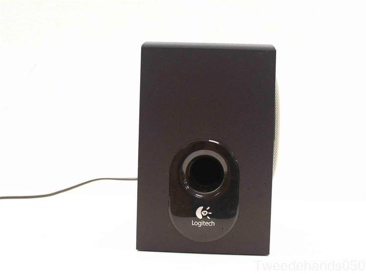 Logitech speaker box computerbox 21598, Audio, Tv en Foto, Luidsprekers, Gebruikt, Front, Rear of Stereo speakers, 120 watt of meer