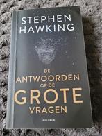 De Antwoorden op de Grote Vragen - Stephen Hawking, Boeken, Filosofie, Ophalen of Verzenden, Zo goed als nieuw, Metafysica of Natuurfilosofie