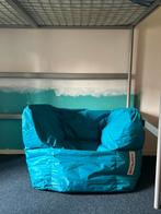 Blauwe stoel zitzak van sit&joy, Huis en Inrichting, Zitzakken, Ophalen, Gebruikt, Blauw