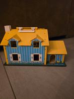 Fisher Price Speelhuis Vintage met Accessoires, Kinderen en Baby's, Speelgoed | Poppenhuizen, Ophalen of Verzenden, Gebruikt, Poppenhuis