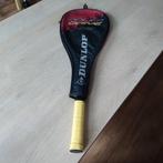 Dunlop squashracket, Ophalen of Verzenden, Met hoes, Zo goed als nieuw