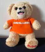 Klein Robijntje met oranje shirt. Aanvalluhhh en rugnumer 9., Ophalen of Verzenden, Zo goed als nieuw, Beer
