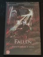 Fallen (Denzel Washington) VHS, Vanaf 16 jaar, Ophalen of Verzenden, Gebruikt, Thrillers en Misdaad