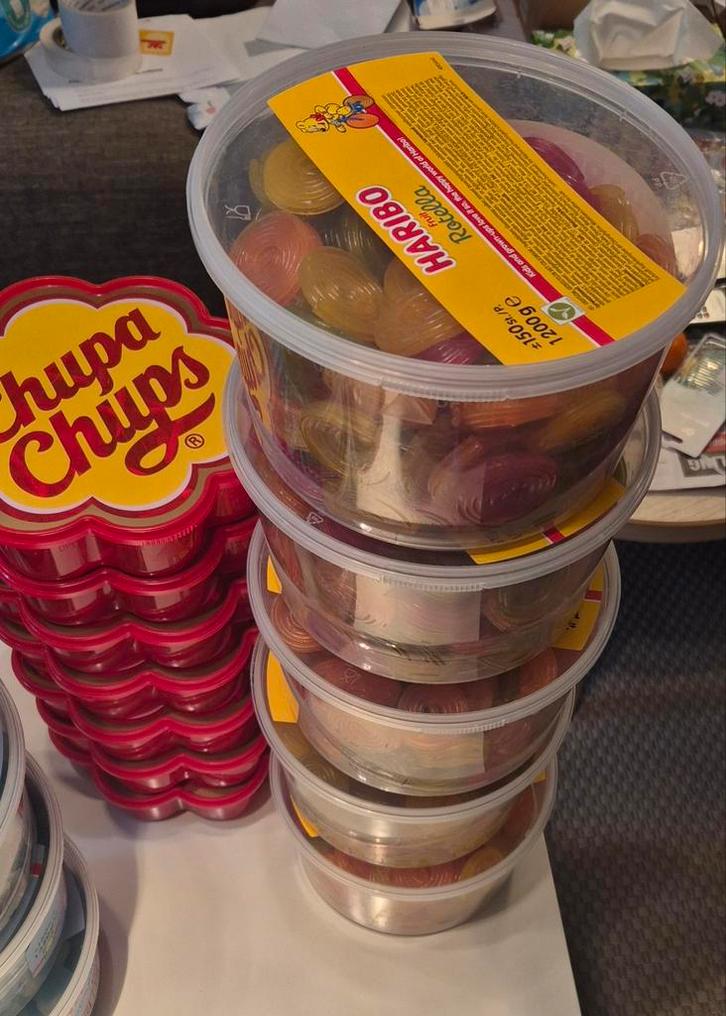 Restant partij snoep/haribo/chips, Diversen, Levensmiddelen, Ophalen