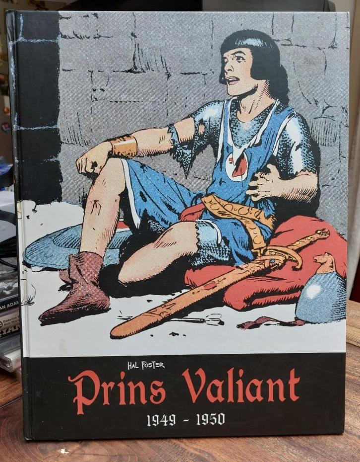 Prins Valiant - luxe album - Boek 7-Jaargang 1949+1950 izgs, Boeken, Stripboeken, Gelezen, Eén stripboek, Ophalen of Verzenden