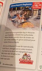 Attractiepark slagharen entree €18,50 per persoon kortingbon, Overige soorten, Pretpark