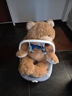 Wie kan ik blij maken, grote Beer, spelletje en wipstoeltje, Ophalen, Zo goed als nieuw, Stoffen beer, Overige merken