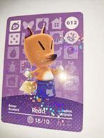 Amiibo Redd 012 Animal Crossing, Nieuw, Ophalen of Verzenden