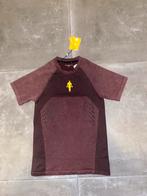 YoungLA Goldsgym Compression Burgundy Maat M, Kleding | Heren, T-shirts, Ophalen of Verzenden, Nieuw, Maat 48/50 (M), Rood