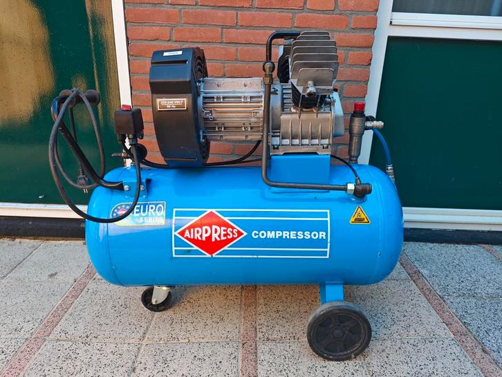 Airpress Compressor 3pk - 100 Liter, Doe-het-zelf en Verbouw, Compressors, Gebruikt, 6 tot 10 bar, 100 liter of meer, 200 tot 400 liter/min
