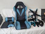 Bayt Gaming Stoel Onderdelen - Zwart/Blauw, Ophalen, Gebruikt, Zwart, Gaming bureaustoel