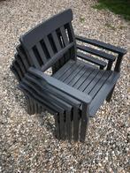 Tuinstoelen 5 stuks, kan een verf beurt gebruiken, Ophalen, Zo goed als nieuw