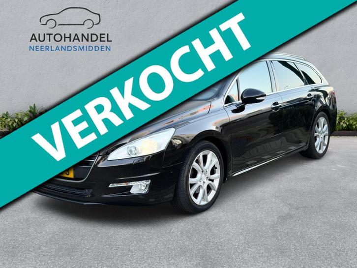 Peugeot 508 SW 1.6 THP Allure trekhaak navi stoelverwarming, Auto's, Peugeot, Bedrijf, ABS, Airbags, Airconditioning, Climate control