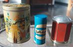 Brocante bussen voorraad, Sellotape, thee, Ophalen of Verzenden
