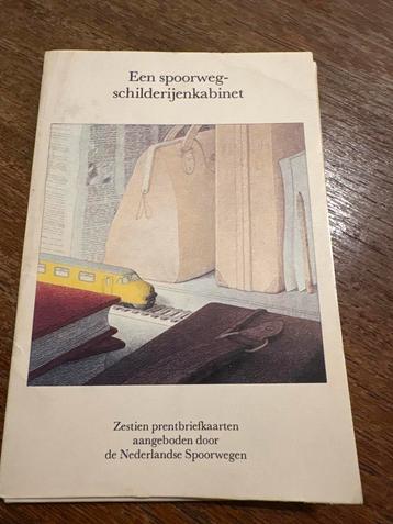 14 NS Prentbriefkaarten Nederlandse spoorwegen beschikbaar voor biedingen
