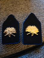 kraagspiegels van het voormalige Korps Mobiele Colo, Ophalen of Verzenden, Marechaussee, Nederland, Embleem of Badge