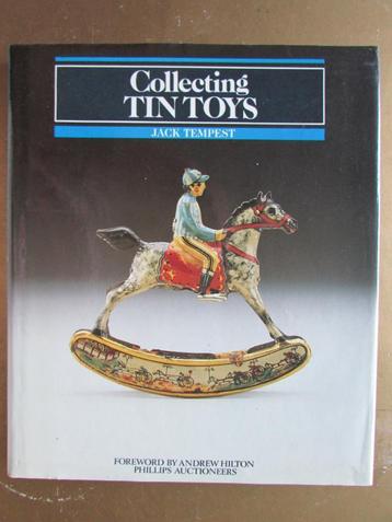 1987 boek: Collecting Tin Toys, Engels beschikbaar voor biedingen