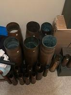 23 lege hulzen. Totaal 45 kilo. Diverse formaten tot 105 mm, Verzamelen, Militaria | Algemeen, Ophalen, Landmacht, Nederland, Hulzen of Bodemvondsten