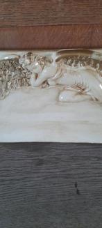 Mooie schaal met Engel, Antiek en Kunst, Ophalen of Verzenden
