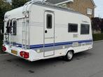 Hobby De luxe Easy 440 SF Mover,voortent,fietsrek, Overige typen, Hobby, Bedrijf, Treinzit