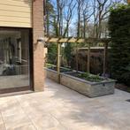 TOPPRIJS keramische terrastegels Beige Gold 60x60x3 cm, Ophalen, Nieuw, Keramiek, Terrastegels