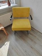 Gele fauteuil, Minder dan 75 cm, Gebruikt, Ophalen of Verzenden, 50 tot 75 cm