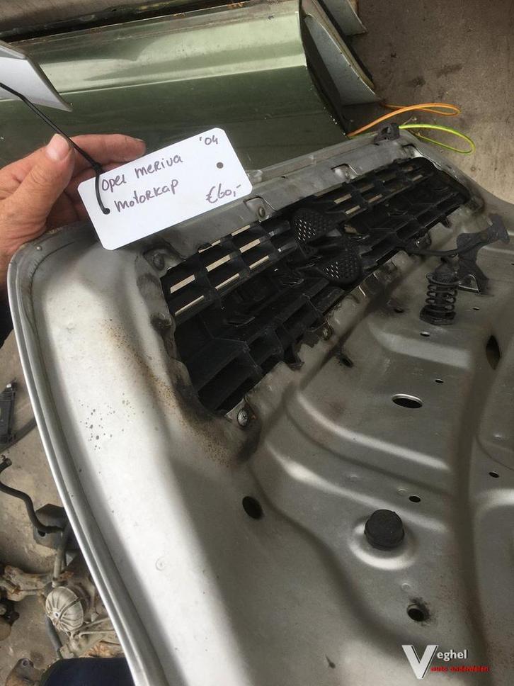 Opel Meriva 2004 Motorkap, Auto-onderdelen, Carrosserie en Plaatwerk, Motorkap, Gebruikt, Ophalen
