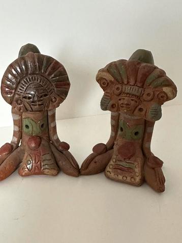 Mexico Terracotta Klei Azteek Figuur beschikbaar voor biedingen
