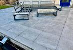 Terrastegels - 26 m2 - Graniet - Natuursteen - 60x60x3, Tuin en Terras, Tegels en Klinkers, Ophalen, Gebruikt, Terrastegels, Natuursteen