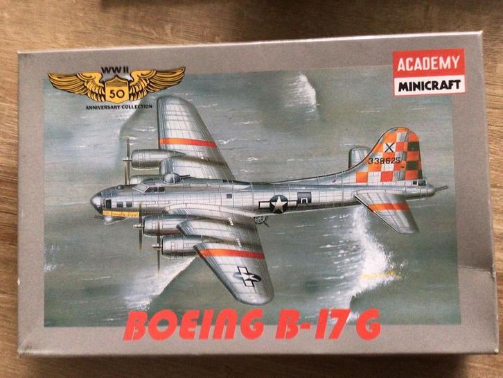 Academy Minicraft Boeing B-17 G, Hobby en Vrije tijd, Modelbouw | Vliegtuigen en Helikopters, Ophalen of Verzenden