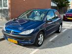 Peugeot 206 1.4 XT 3D AUT 2003 Blauw, Auto's, Blauw, Particulier, 1100 kg, 955 kg