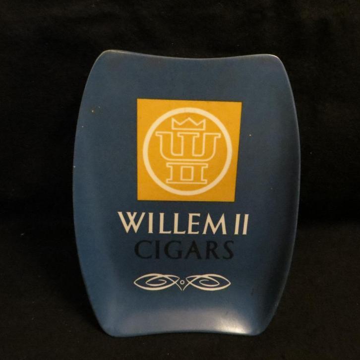 Geldschaaltje Willem II sigaren 18 x 14 cm Ornamin, Verzamelen, Merken en Reclamevoorwerpen, Gebruikt, Gebruiksvoorwerp, Ophalen of Verzenden