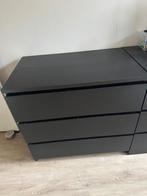 Malm 3 lade kast, Huis en Inrichting, Zo goed als nieuw, 3 of 4 laden, Minder dan 100 cm, 25 tot 50 cm