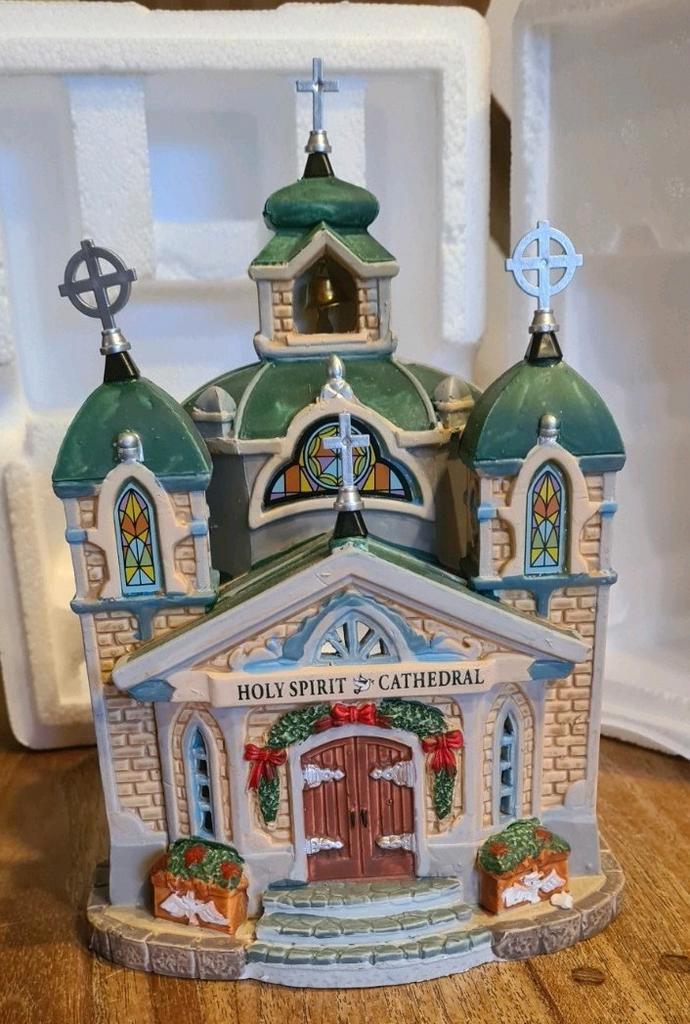 Lemax Holy Spirit Cathedral, Diversen, Kerst, Zo goed als nieuw, Ophalen of Verzenden