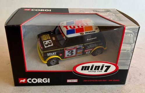 Mini 7 Racing Club Dave Banwell Mini Corgi CC82216., Hobby en Vrije tijd, Modelauto's | Overige schalen, Zo goed als nieuw, Auto