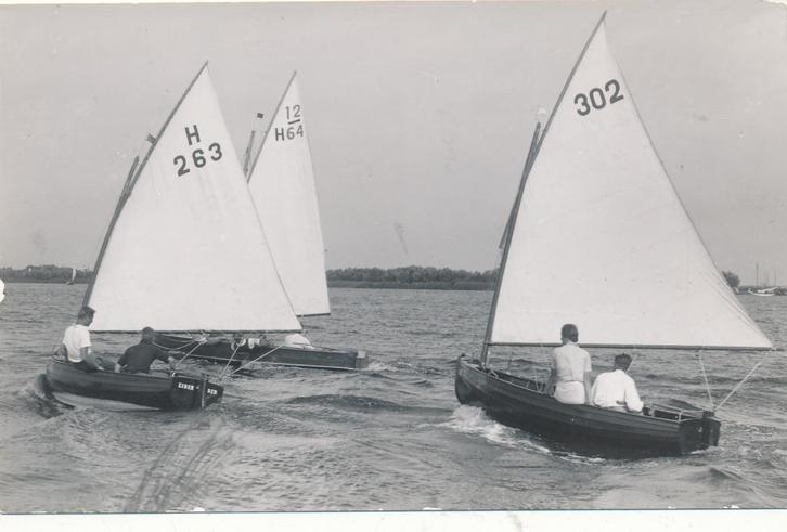 1179  zeilschepen H263  H64, Verzamelen, Scheepvaart, Kaart, Foto of Prent, Ophalen of Verzenden