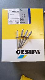 Gesipa 5,0x14,0 Popnagels Blindklinknagels 5x14 Alu. NIEUW!, Auto diversen, Autogereedschap, Gesipa, Nordendstraße 13-39, 64331 Mörfelden-Walldorf, Duitsland