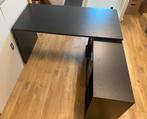 Net zwart hoekbureau, Ophalen, Gebruikt, Bureau