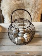 Oud Frans eiermandje, Antiek en Kunst, Curiosa en Brocante, Ophalen of Verzenden